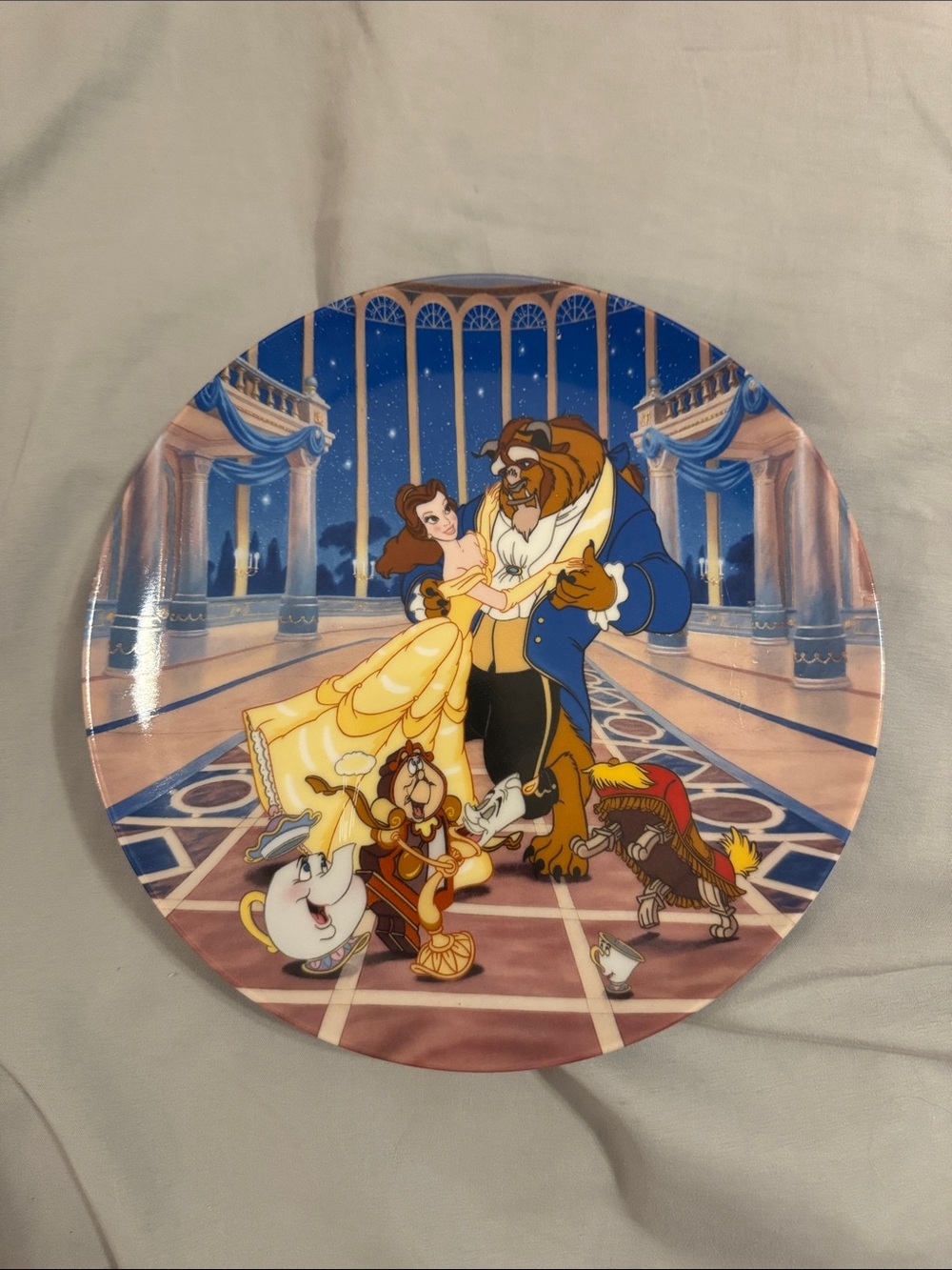1992 Knowles “Love’s First Dance” Vintage Beauty and the Beast Decorative Plate